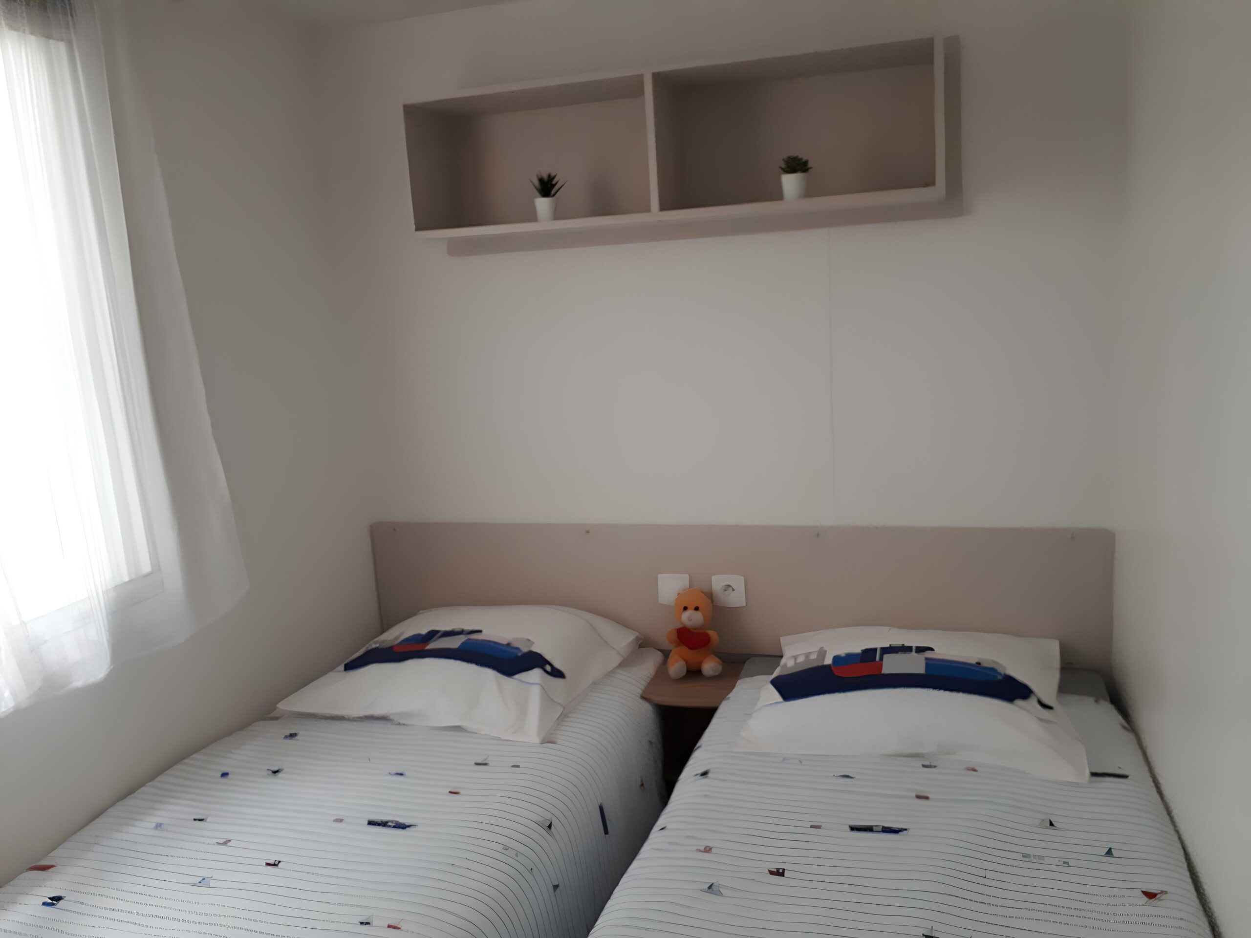 Chambre 2 lits La Lumineuse